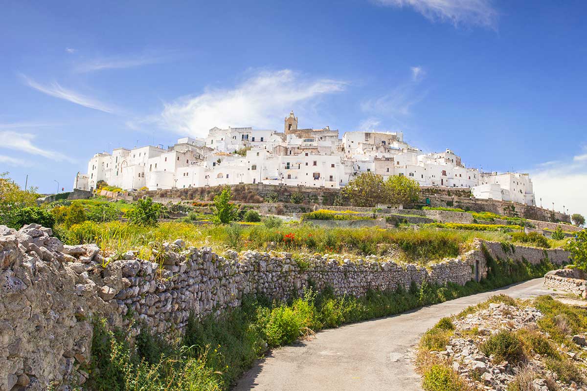 vista di ostuni