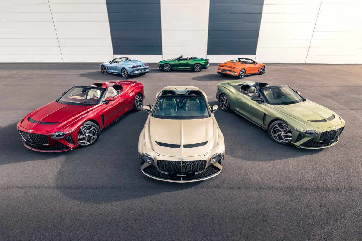 Bentley Mulliner Bacalar, quasi ultimate le esclusive britanniche