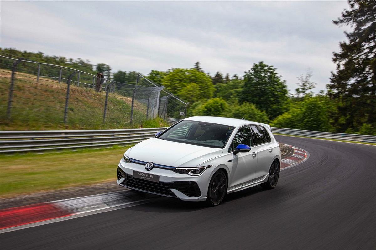 Golf R 20 years record Nürburgring-Nordschleife (3)