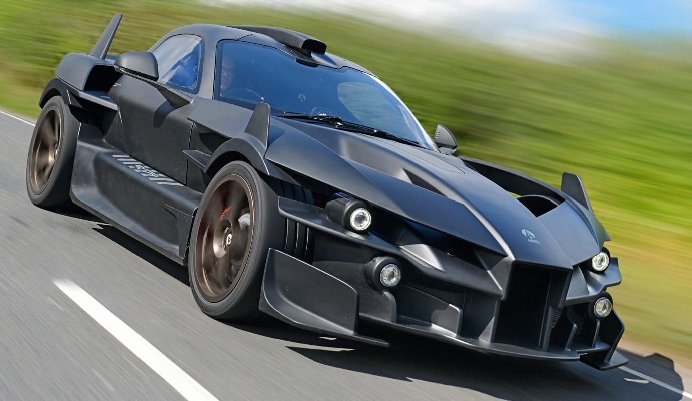 Ariel Hipecar, elettrica monstre da 1.200 CV
