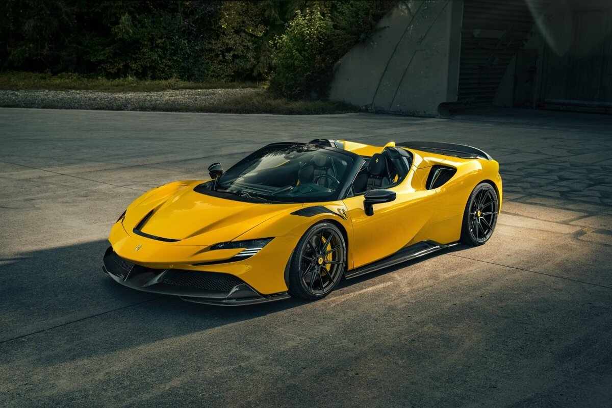 Ferrari SF90 Spider, potenza da brividi con Novitec