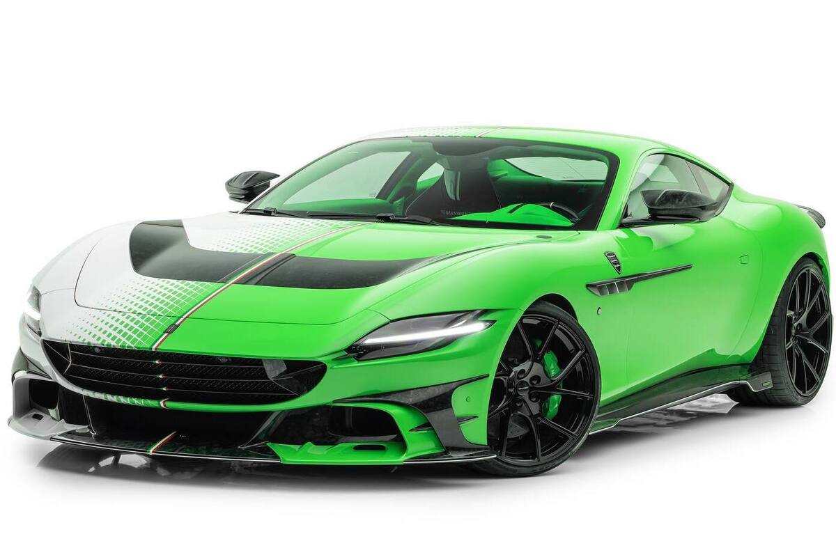 Ferrari Roma, potente come Hulk in versione Tempesta Verde