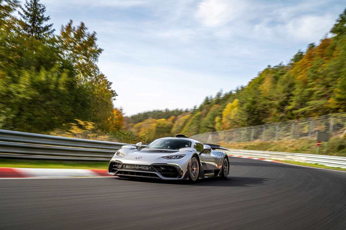 Mercedes AMG-One, l’auto da record al Nurburgring