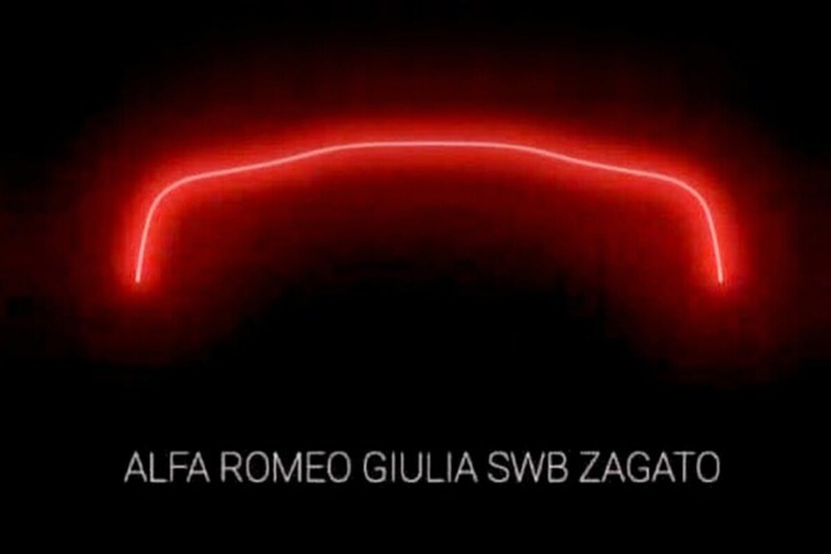 Alfa Romeo Giulia SWB Zagato, la sportiva speciale in un teaser