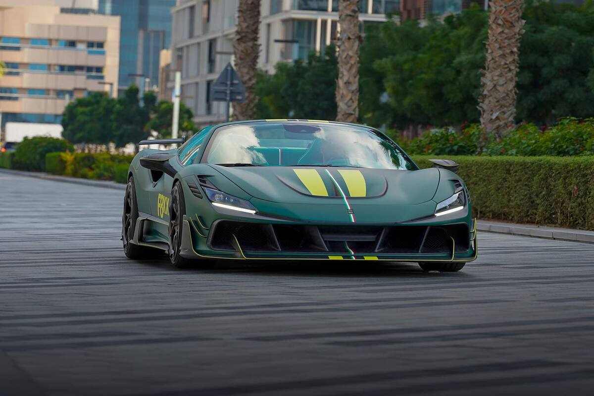 F8XX Spider, la Ferrari di Mansory per le strade di Dubai