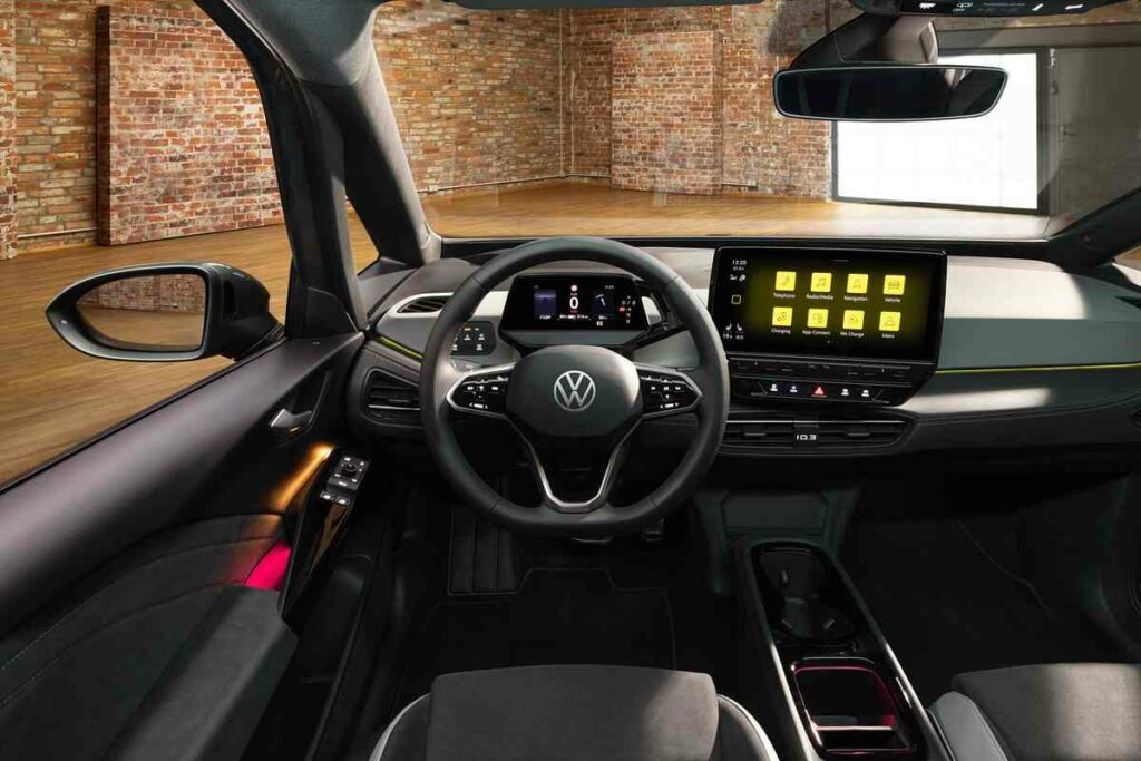 Gli interni di Volkswagen ID.3