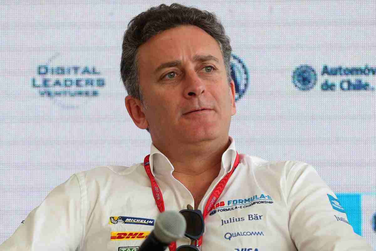 Il boss della Formula E in conferenza