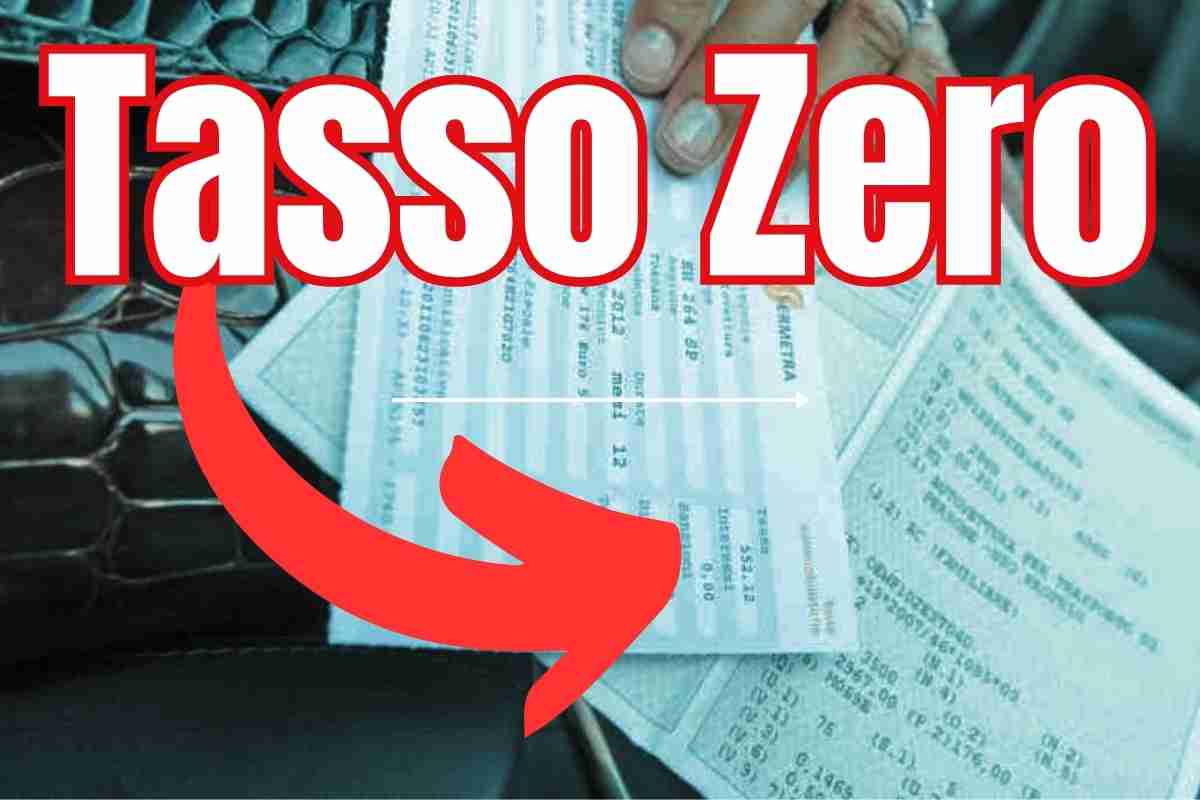 Bollo senza interessi