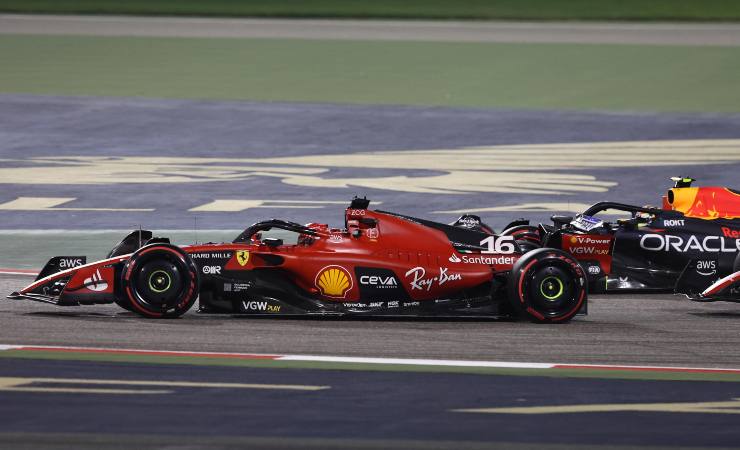 F1 Ferrari in pressing su Red Bull