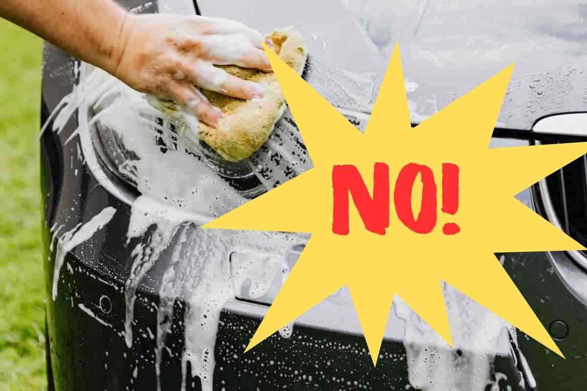 Come lavare l’auto: se fai questi errori, la rovinerai per sempre