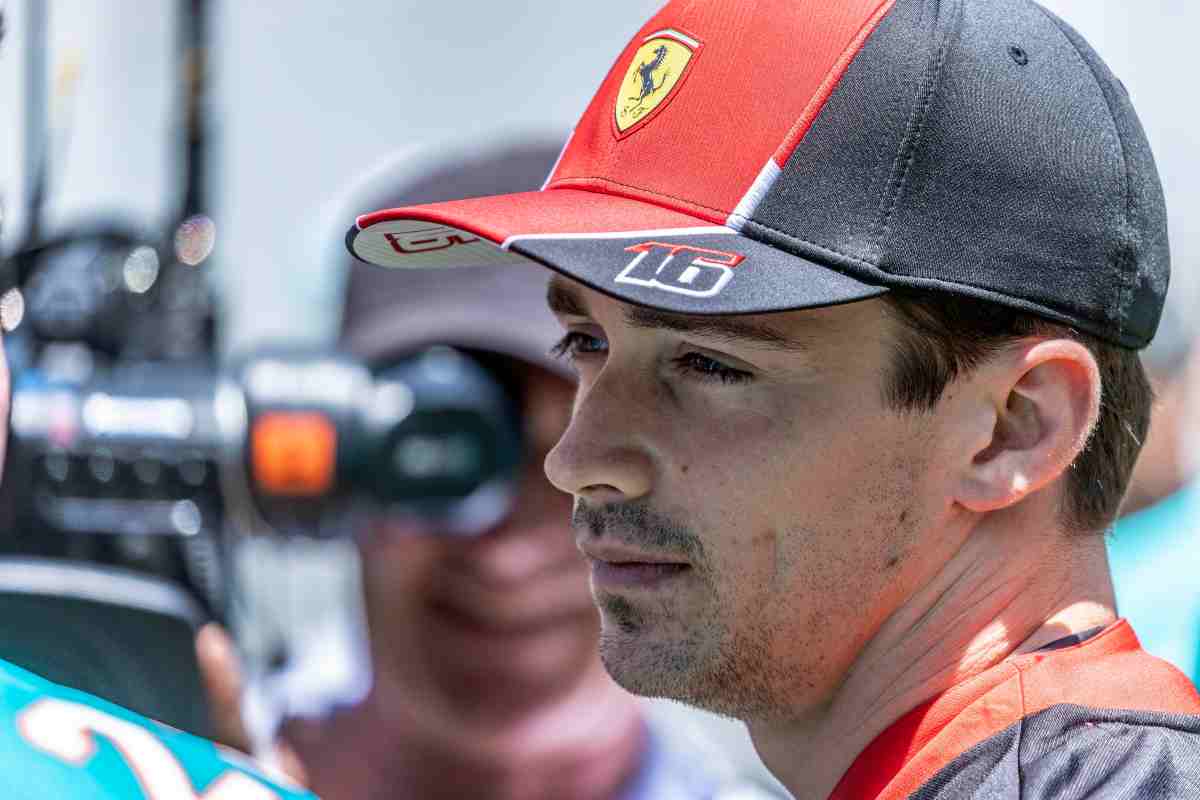 charles leclerc addio ferrari