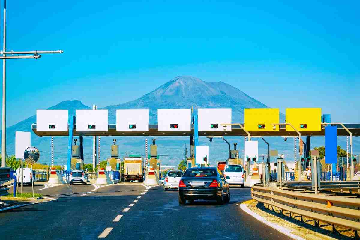 autostrada casello Telepass