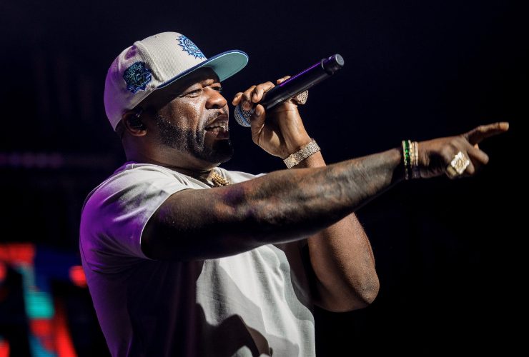 50 Cent sul palco