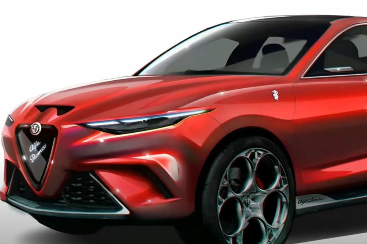 Uno dei molti rendering sul nuovo Suv Alfa Romeo: cresce l'attesa