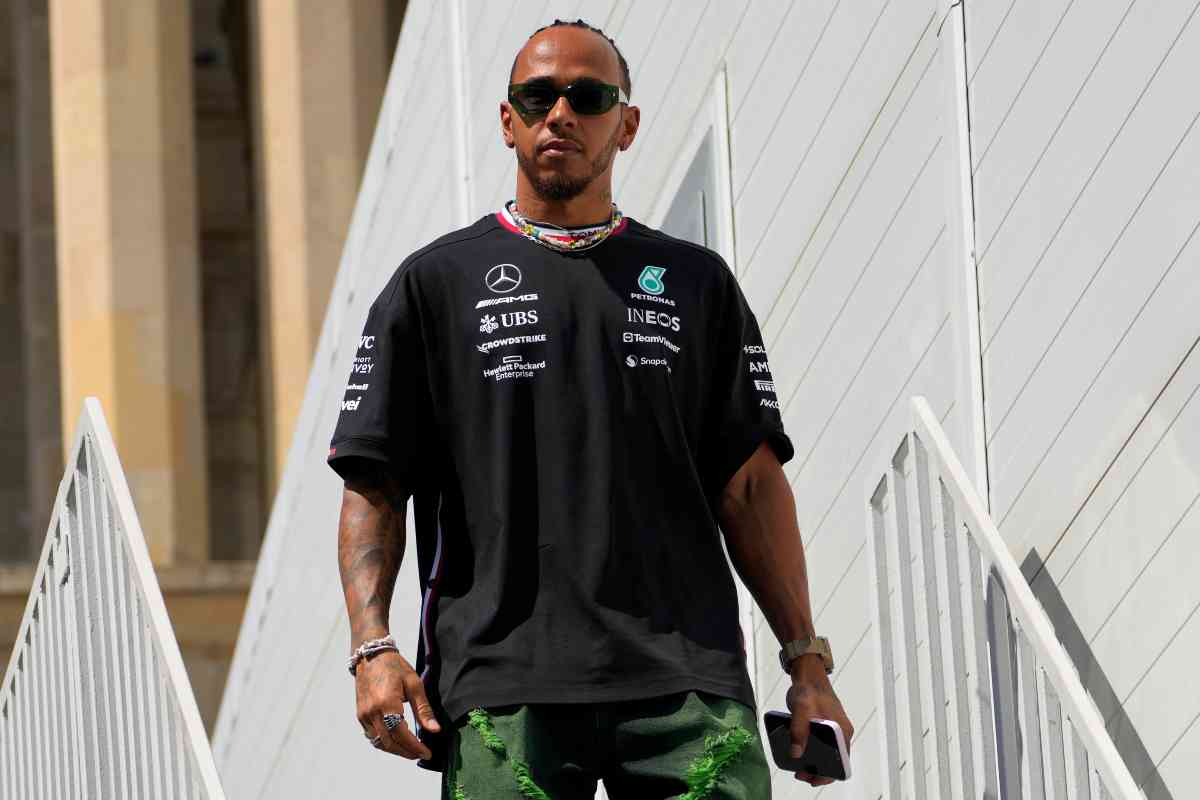 Hamilton e la sua prima auto