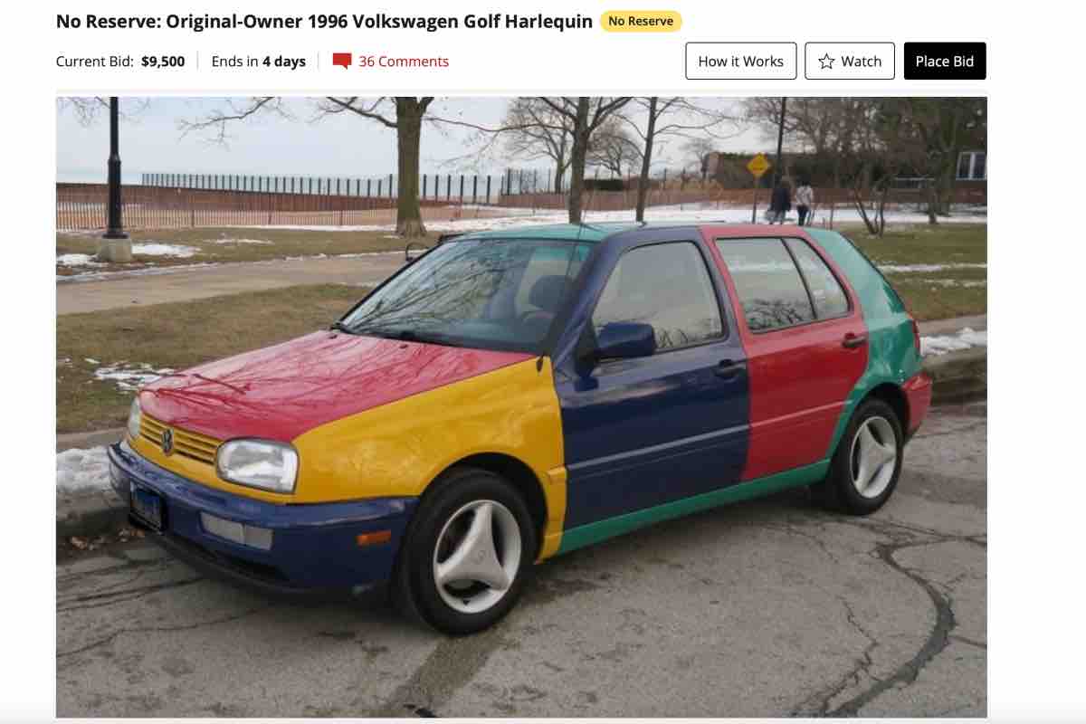 Volkswagen Golf Harlequin 