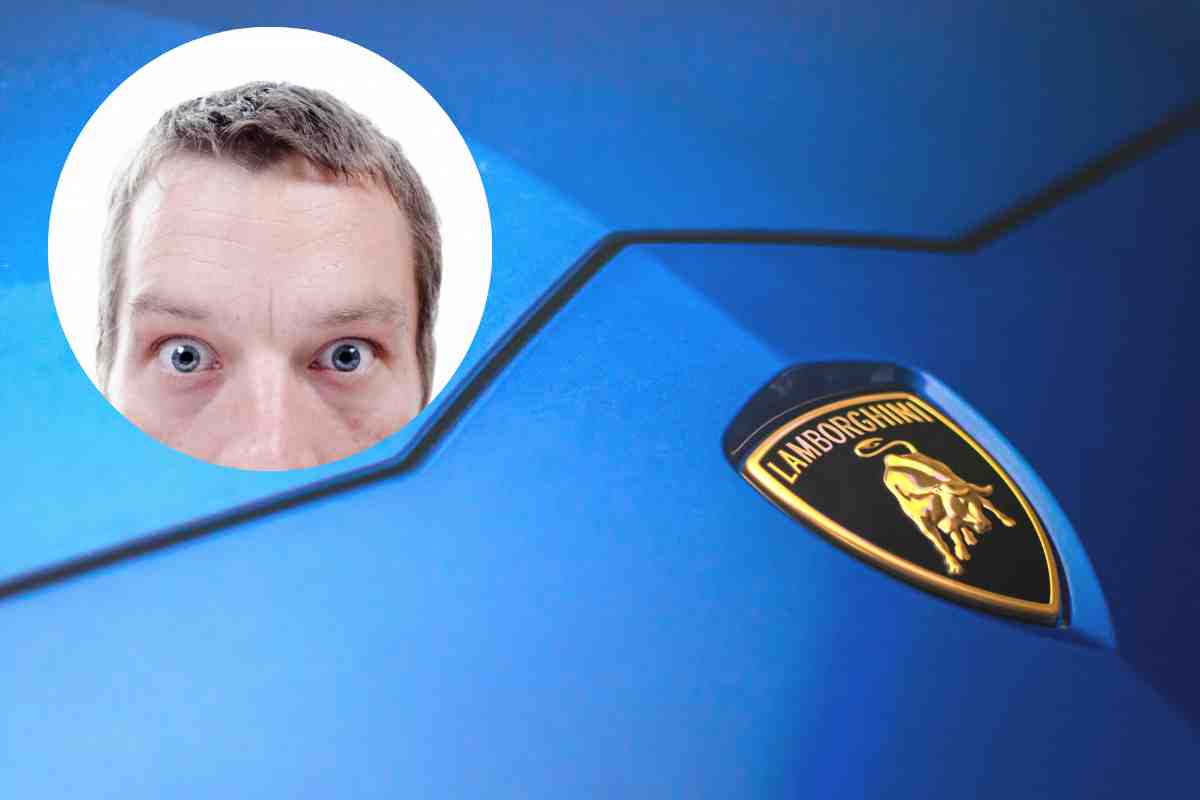 In Lamborghini col foglio rosa
