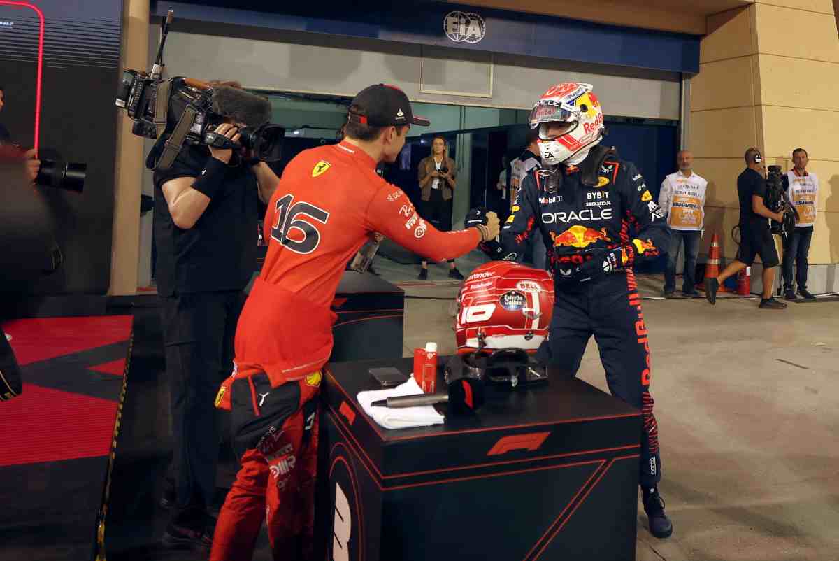 Verstappen e Leclerc, coppia da sogno in Ferrari