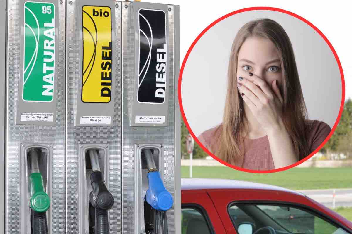Auto in panne senza benzina