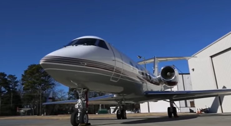 Gulfstream IV, il jet di Tom Cruise