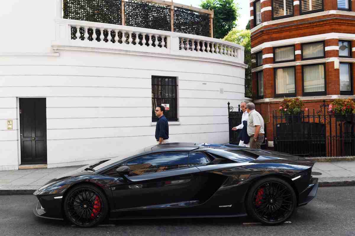 In Lamborghini col Foglio Rosa