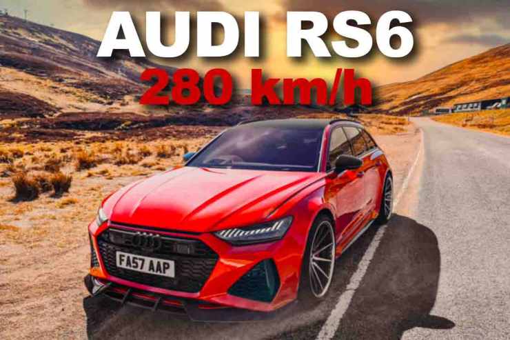 La risoluzione del test sull'Audi RS6