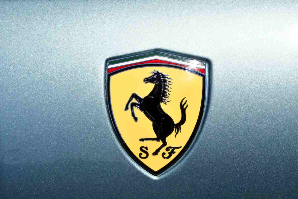 Ferrari un botto incidente