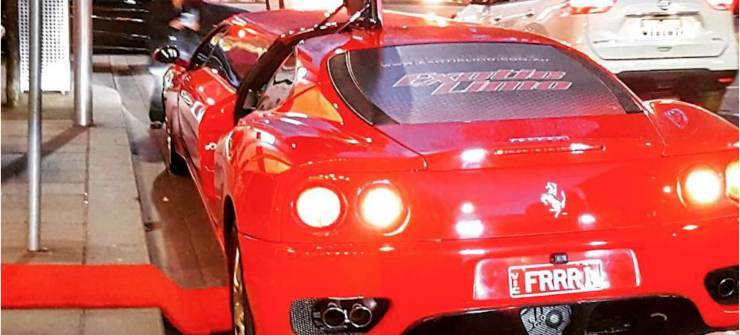 Ferrari Limousine che capolavoro