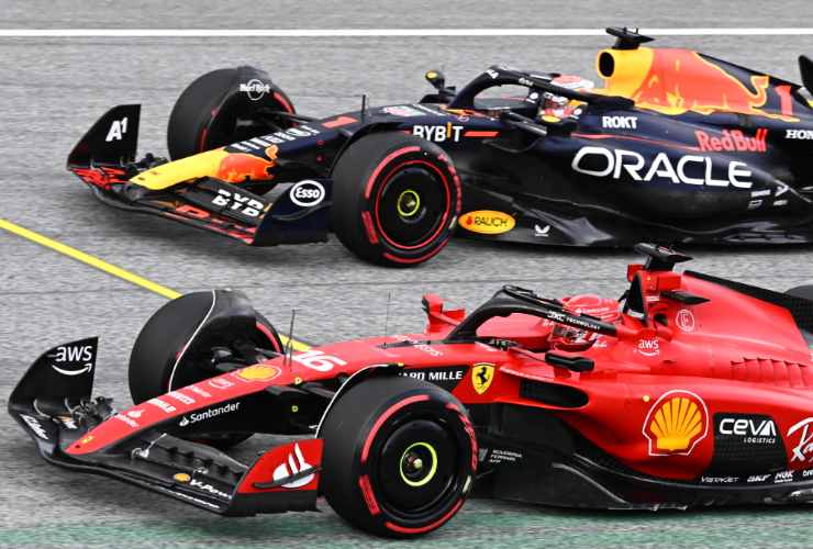 Il testa a testa tra Verstappen e Leclerc
