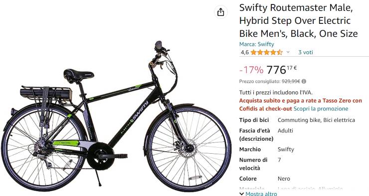 Swifty Routemaster, una delle bici elettriche migliori