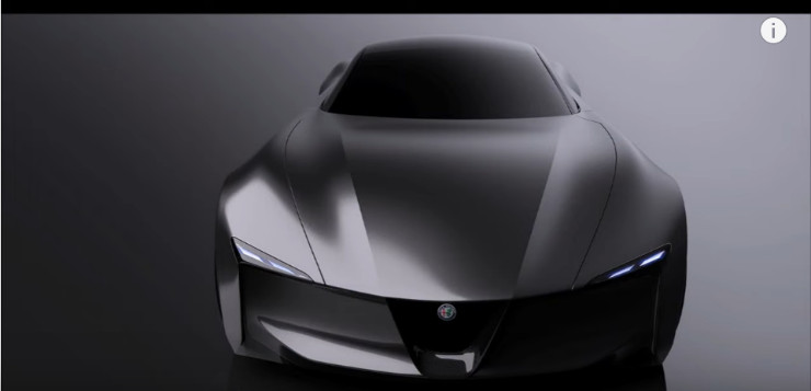 Alfa Romeo Montreal modello da sogno