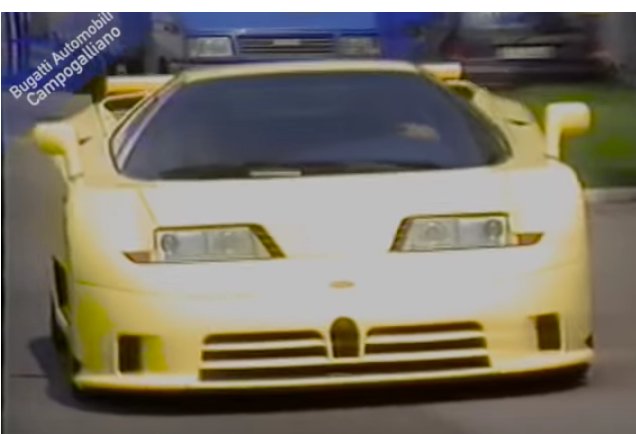 Bugatti EB100 che capolavoro