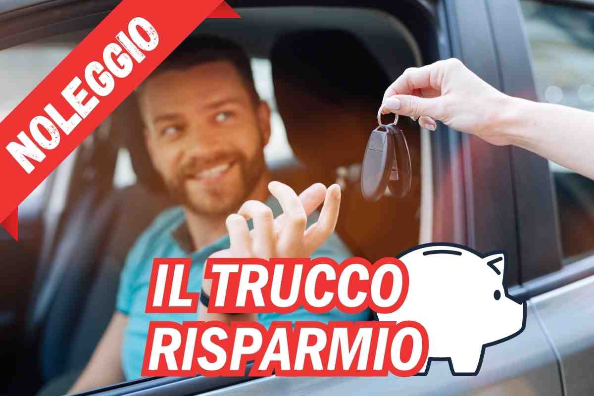 Noleggio, il trucco per risparmiare