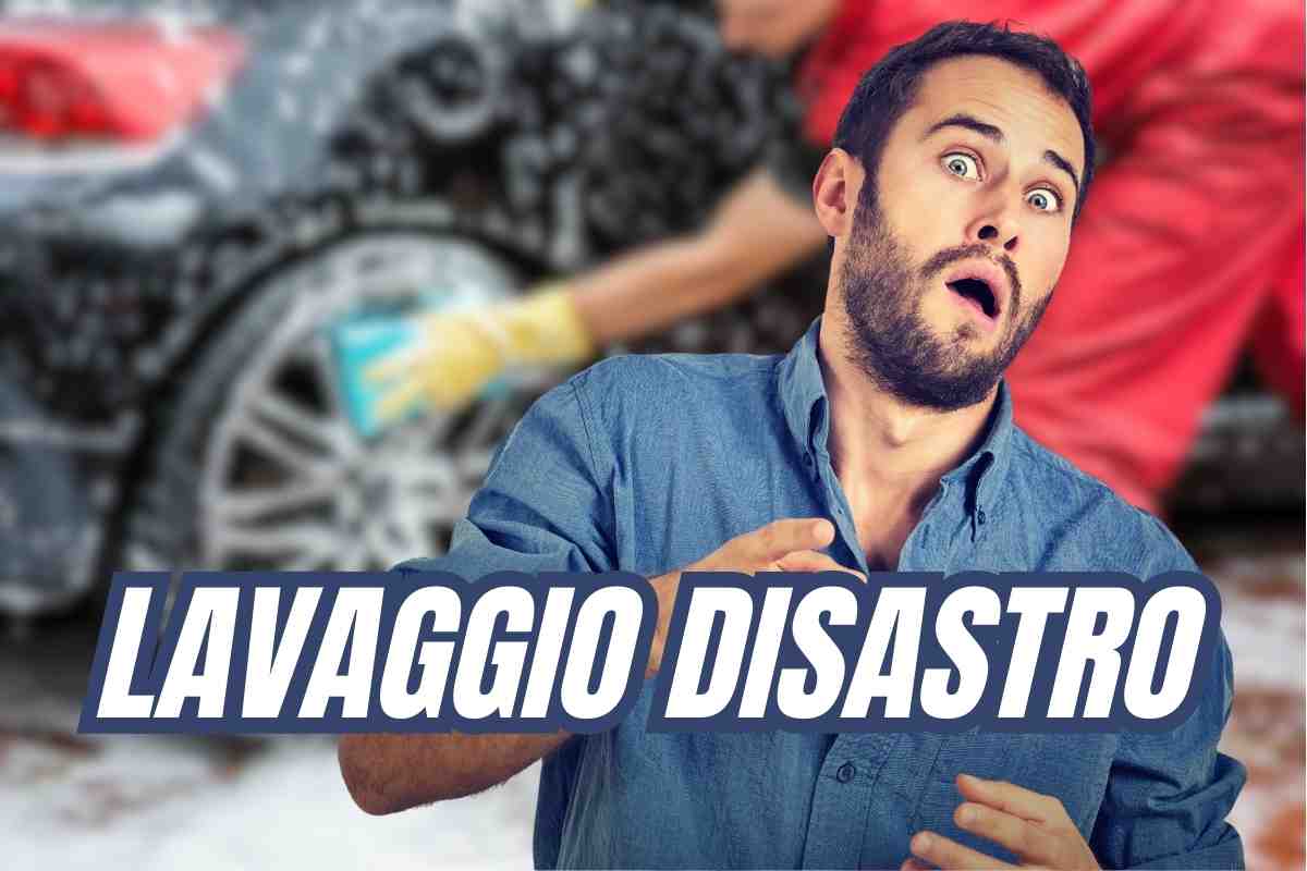 Lavaggio disastro