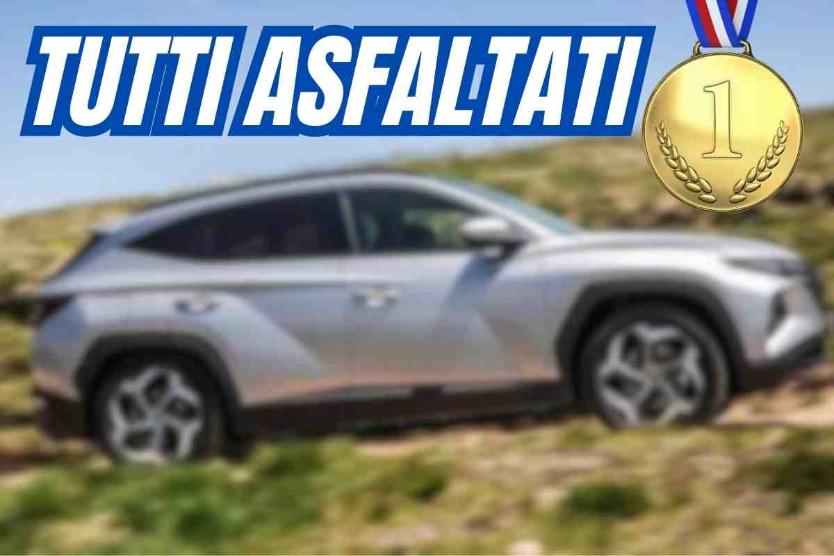 SUV asfalta tutti