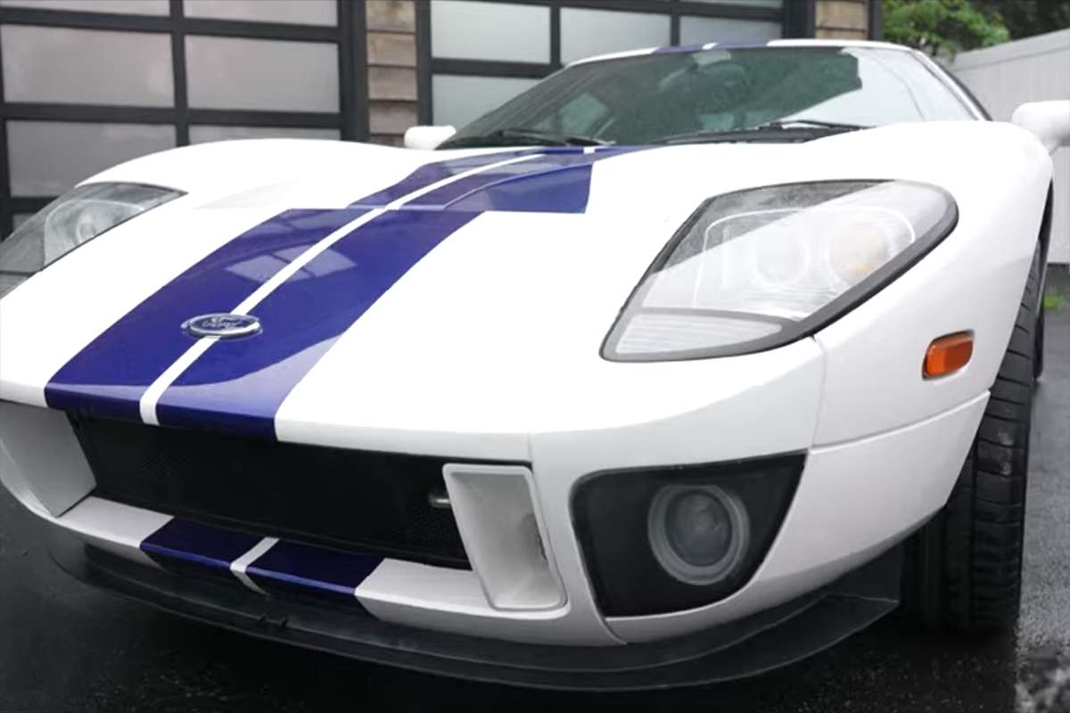 Ford GT abbandonata 5 anni