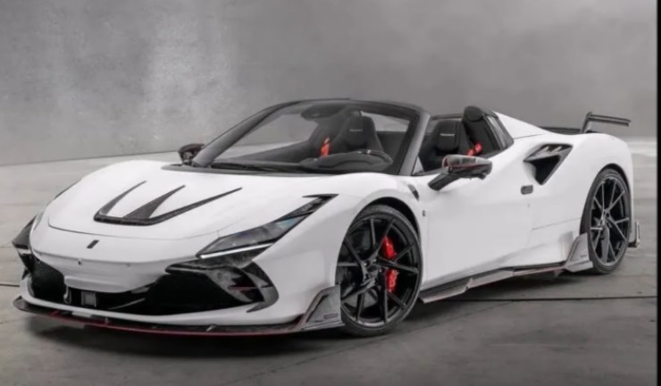 Ferrari F8 che scena