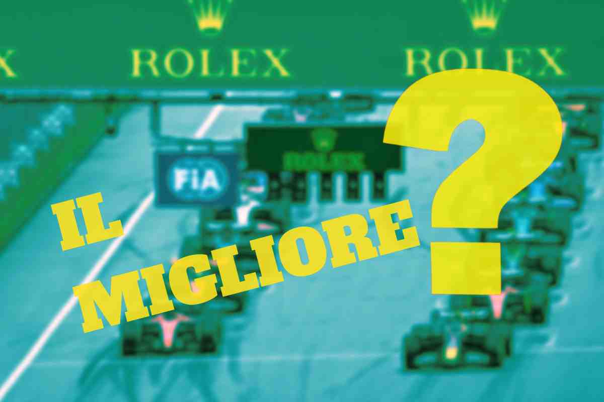 Formula 1, il migliore