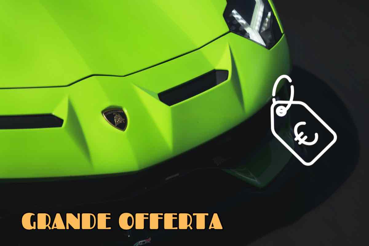 Lamborghini prezzo stracciato 