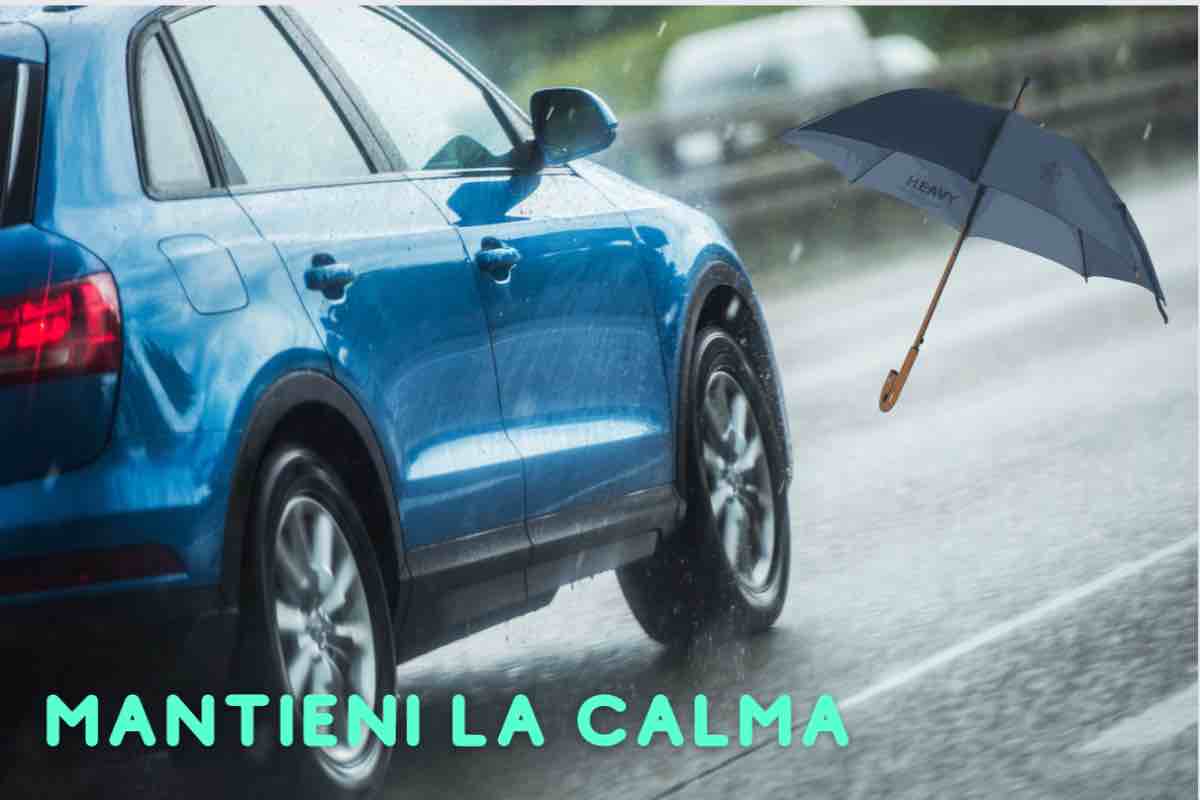 Guidare mentre piove 