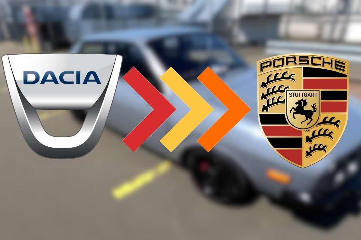 La Dacia assomiglia alla Porsche