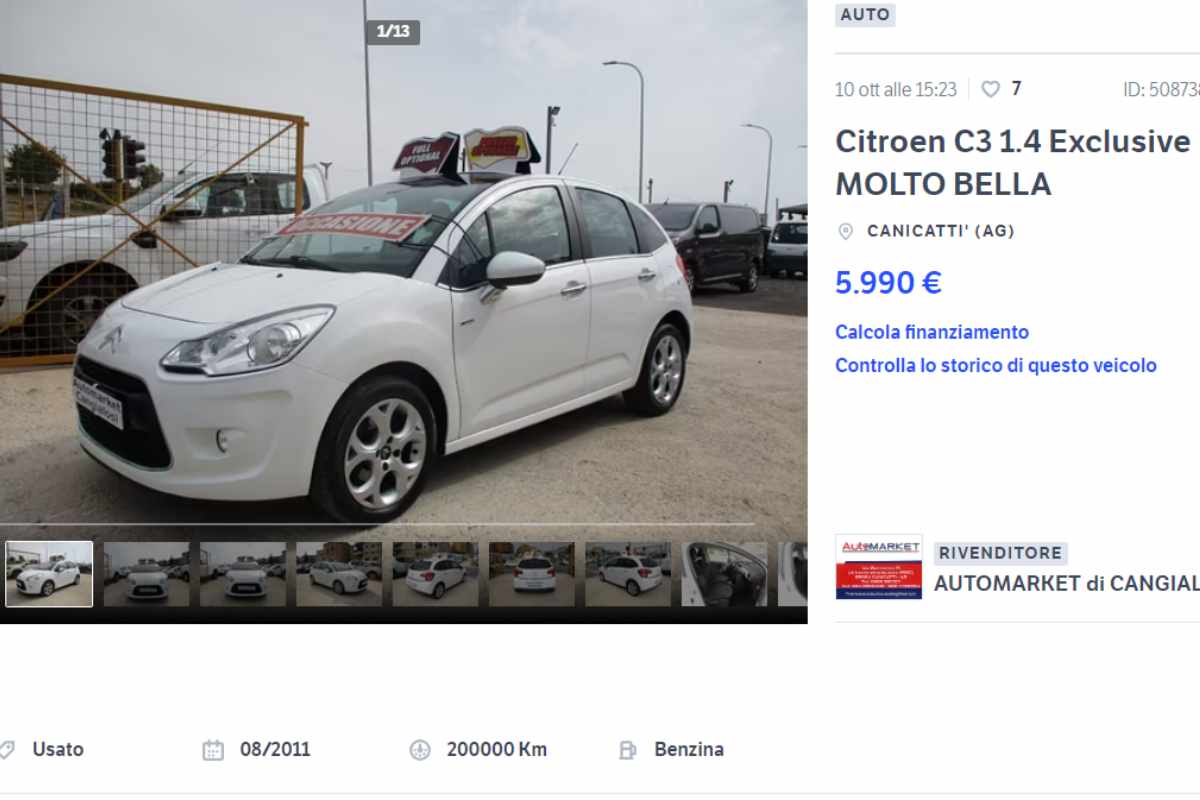 Citroën con descuento