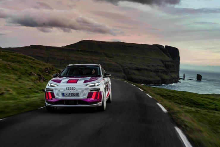 Audi Q6 e-tron ritardo al lancio
