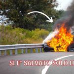Incendio dell'automobile