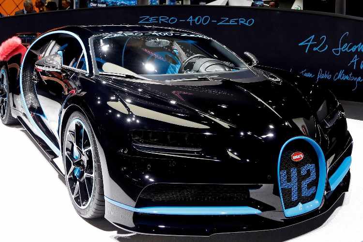 Bugatti Chiron presentazione