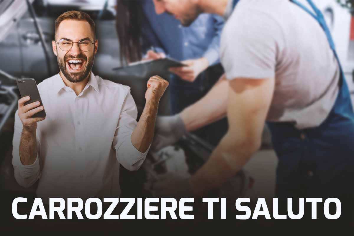 Addio al carrozziere ecco il motivo