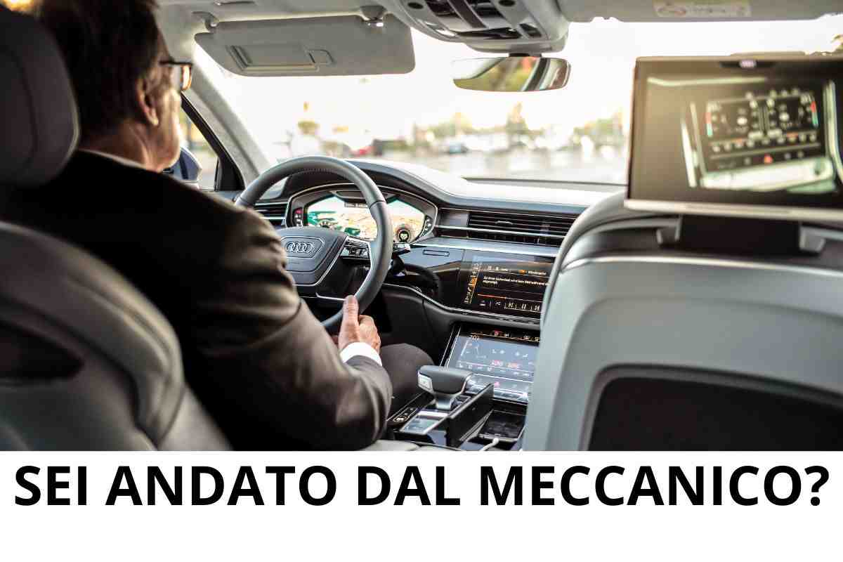 controllo componente auto meccanico