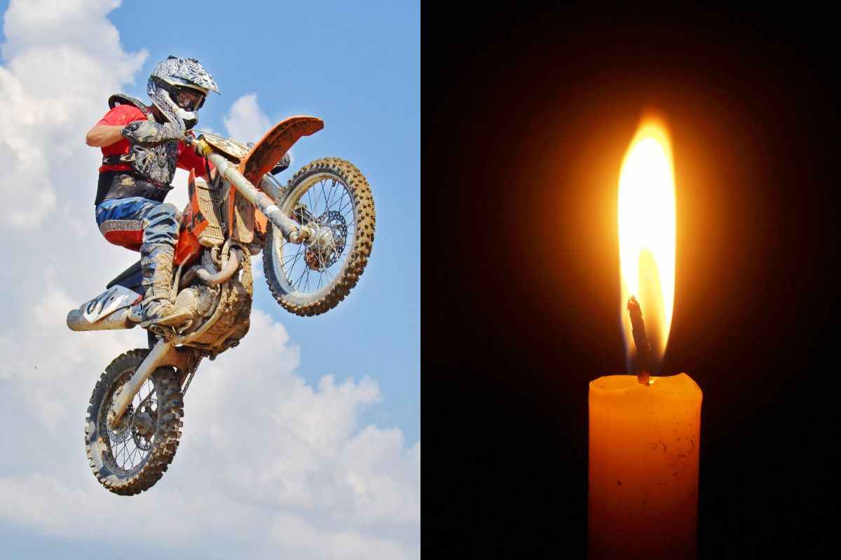 Paola Dolci prima donna motocross italiano morte lutto