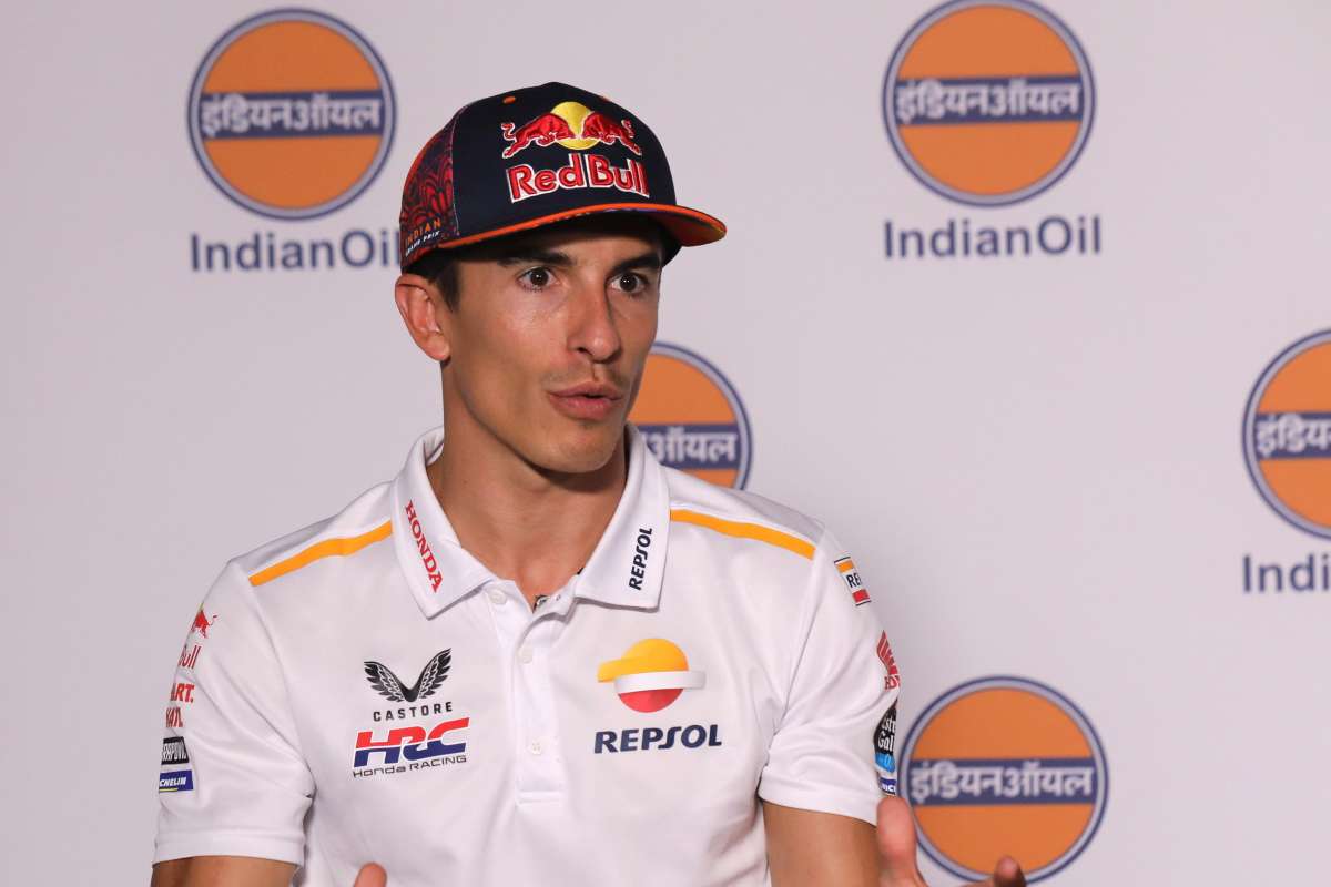 Marc Marquez Luca Marini cambio Honda pilota