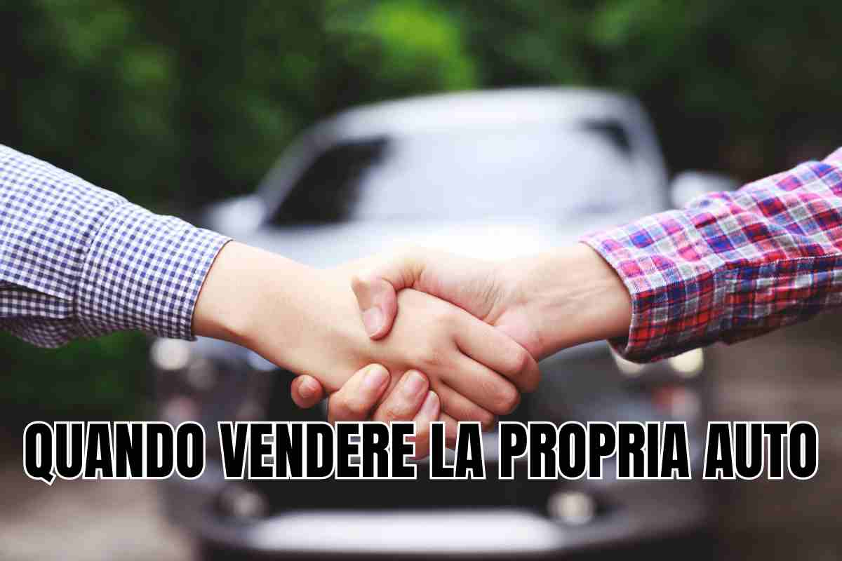 quando vendere la propria auto